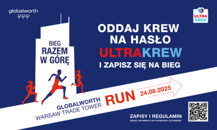 „Razem w górę” 2025 – 777 schodów w Warsaw Trade Tower dla ratowania życia
