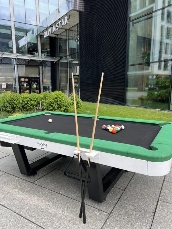 Bilard w pracy? Olivia Centre wprowadza nowy sposób na lunch break