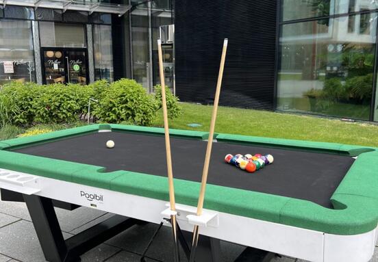 Bilard w pracy? Olivia Centre wprowadza nowy sposób na lunch break